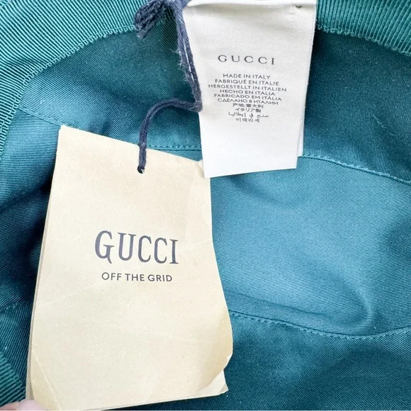 Gucci Off The Grid Bucket Hat NWT and Dust Bag sz Small - Picture 15 of 16